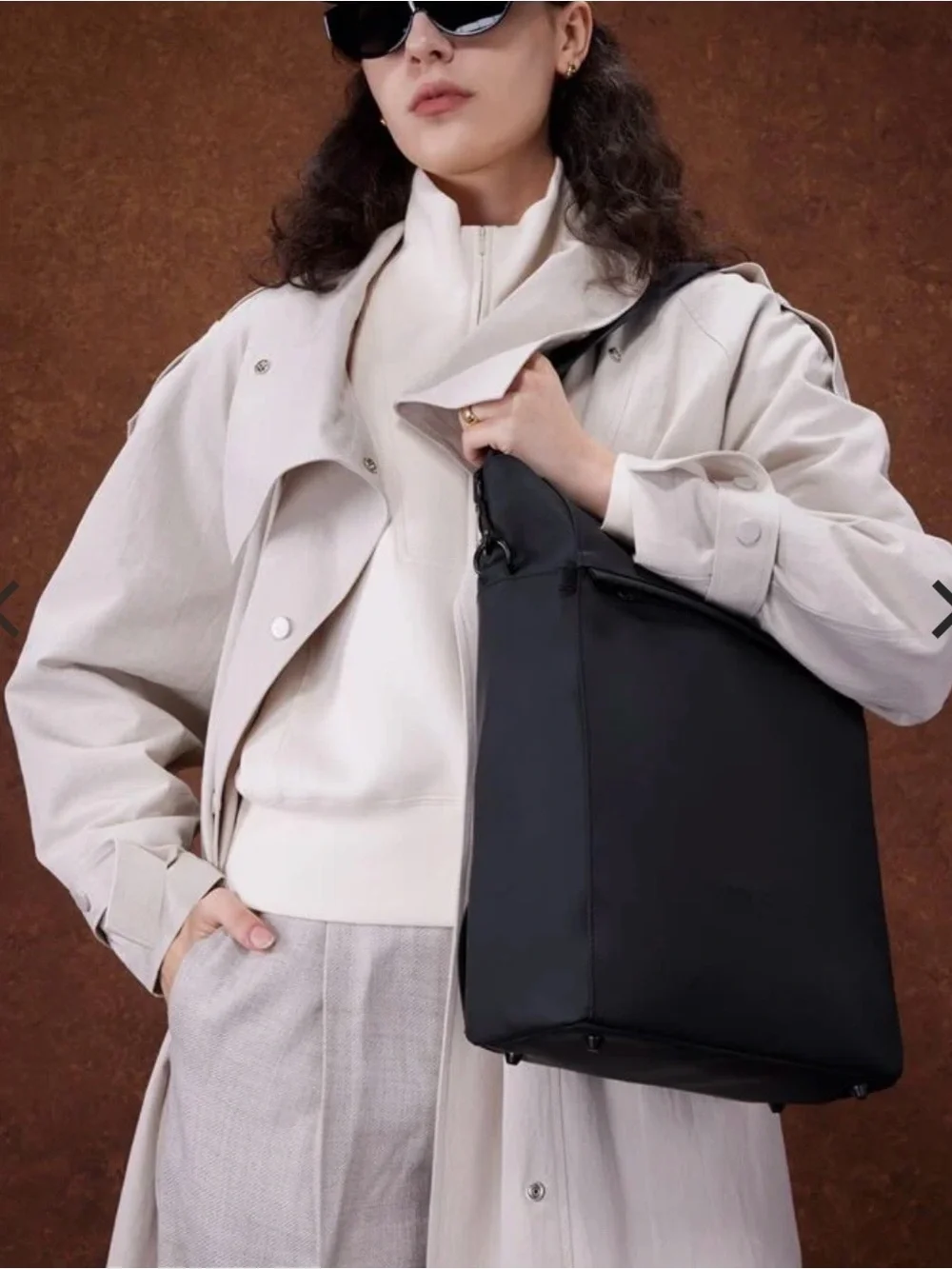 Gaston Luga tote Black